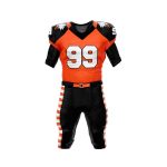 Orange Football Uniform