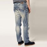 Carrot Fit Blue Jeans - Image 2