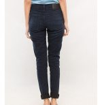 Dark Blue Denim Slim Fit Jeans - Image 2
