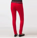Red Skin Fitted Lycra Jeans - Image 2