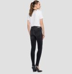 Black Denim Slim Fit Jeans - Image 2