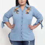 Blue Regular Fit Solid Casual Shirt