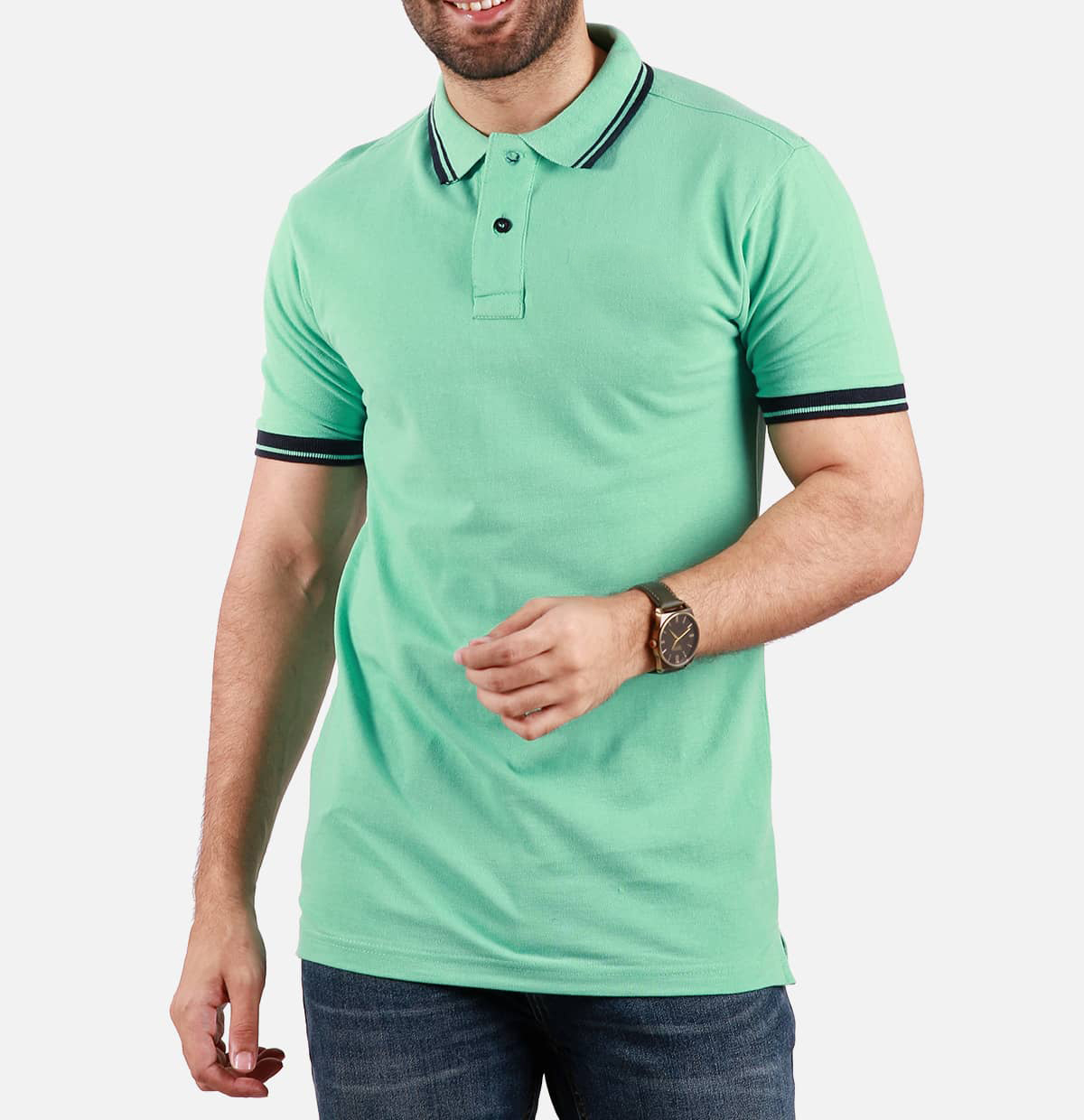 menpoloshirt (10) Casual Classic Polo - Image 1