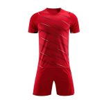 Custom Red Soccer Uniform