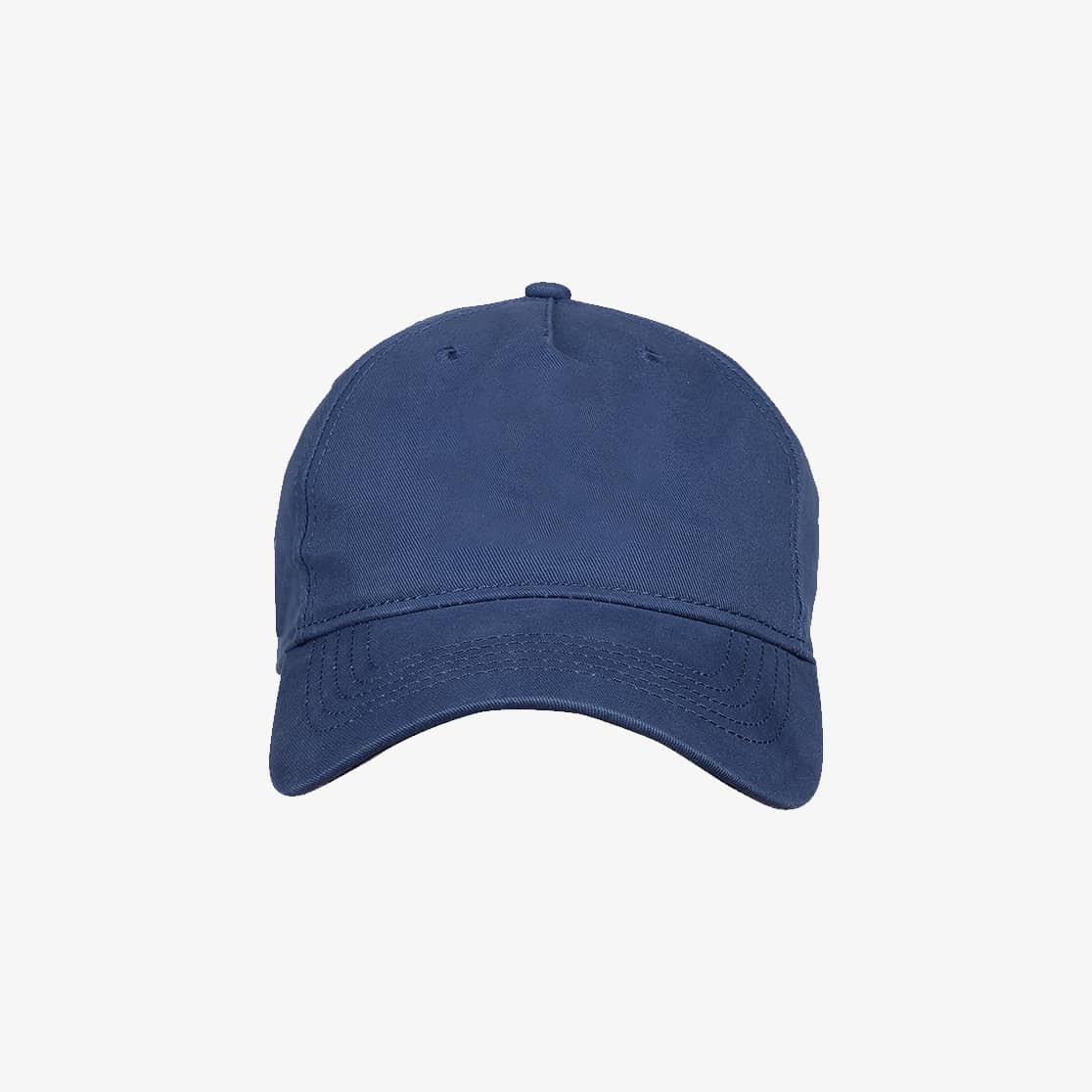 sportscap (7) Unisex Navy Blue Printed Baseball Cap - Image 1