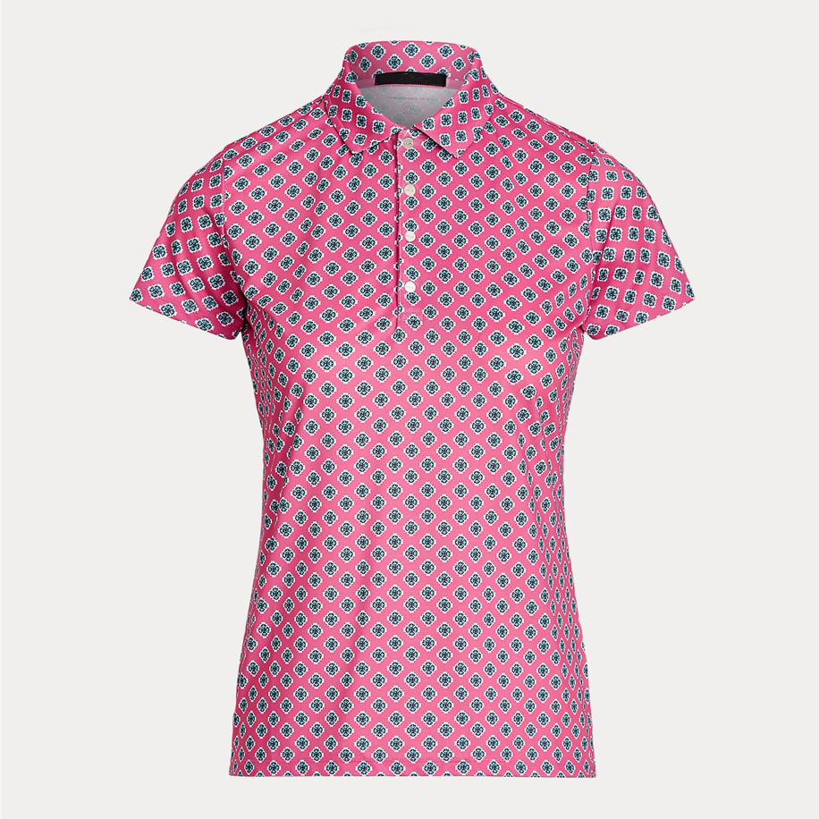 womenpoloshirt (10) Sustainable Print Golf Polo - Image 1