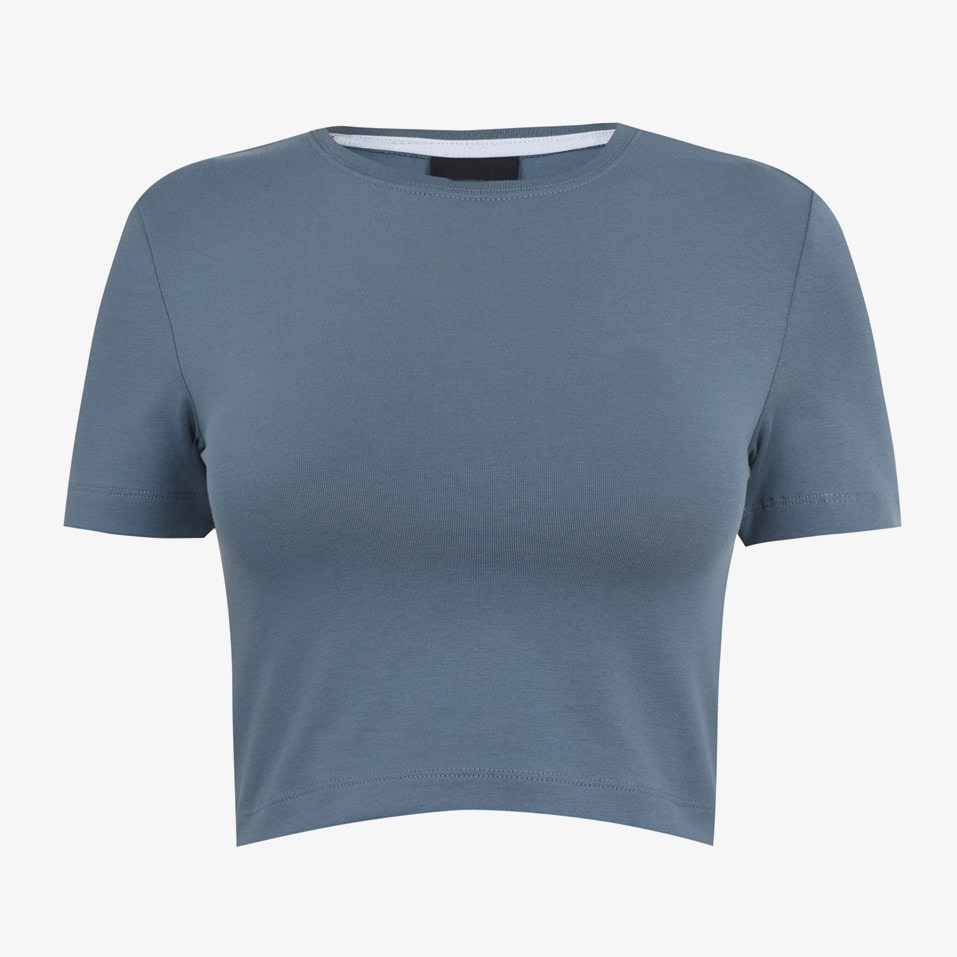 womentshirt (10) Short-Sleeve Crop Top - Image 1